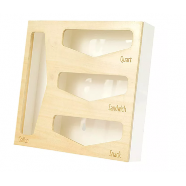 Bamboo White Ziplock...