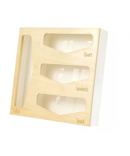 Bamboo White Ziplock...